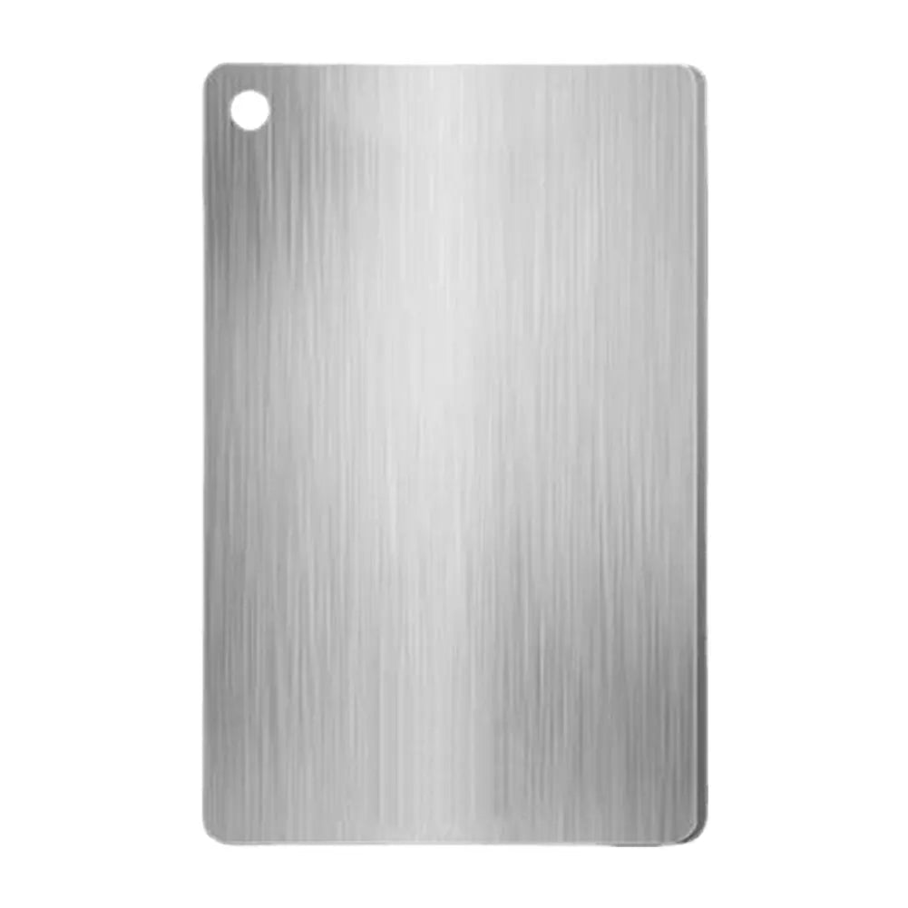 Stainless Steel Double Sided Cutting Board Thickened For Kitchen