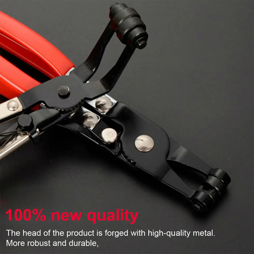Car Hose Clamping Pliers Bendable Hose Clamps Cable Type Flex Cable Straight Hose Bundle Removal Long Clamps Auto Repair Tools