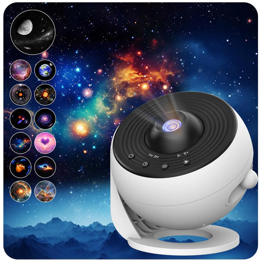 Galaxy Star Projector Planetarium Night Light For Kids And Adults Starry Sky Ceiling Projector For Home Decor AUSYLE