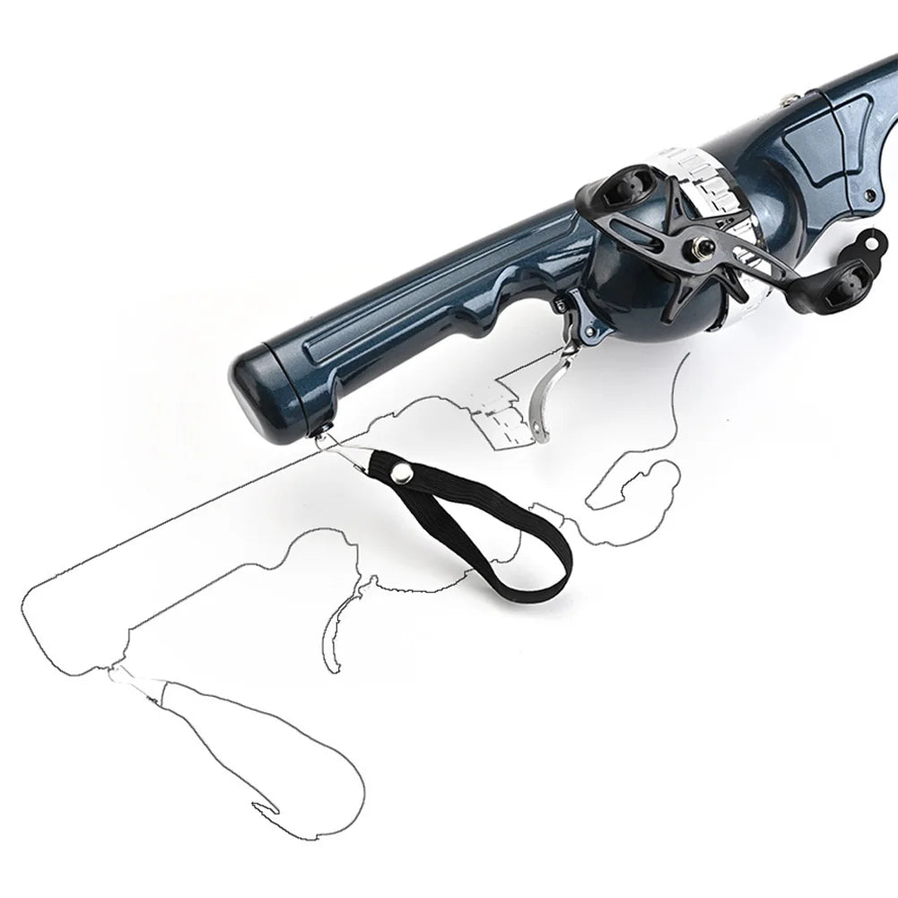 Shunmaii Portable Folding Fishing Rod With Reel Carbon Fiber Spinning