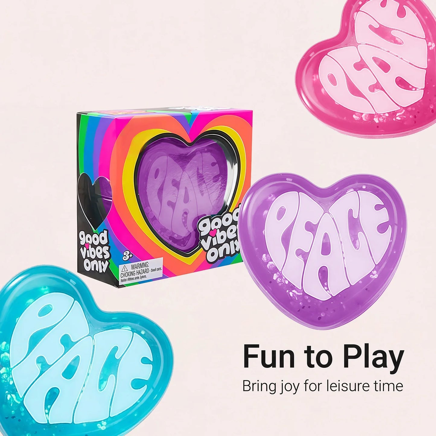 In Stock Needoh Heart Squishy Toy Blind Box Cute Shape Stress Relief Soft Slow Rebound Fun Portable Surprise Gift for Kids
