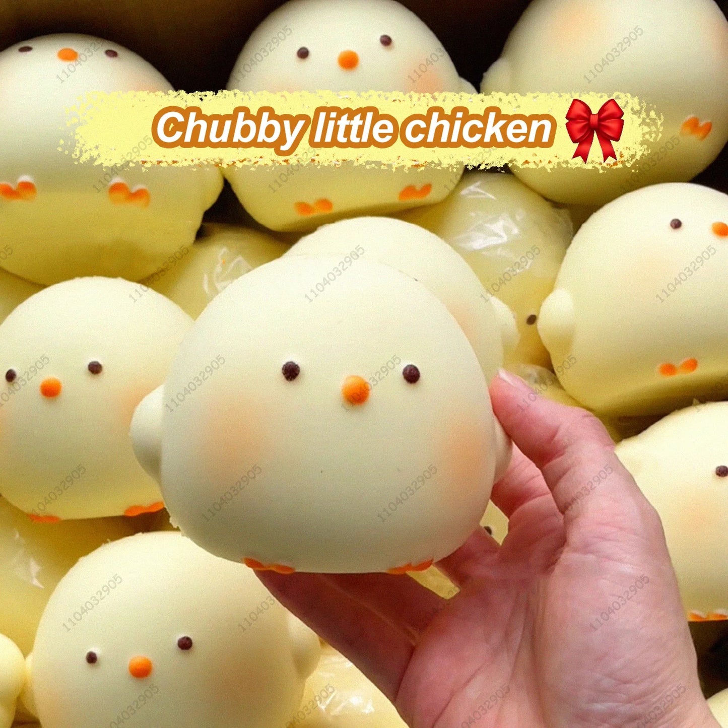 Giant Chick Squishy Toy Slow Rising Stress Relief Fidget Toy