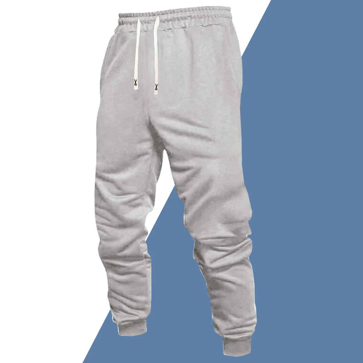 Mens Casual Drawstring Jogger Pants for Outdoor Sports