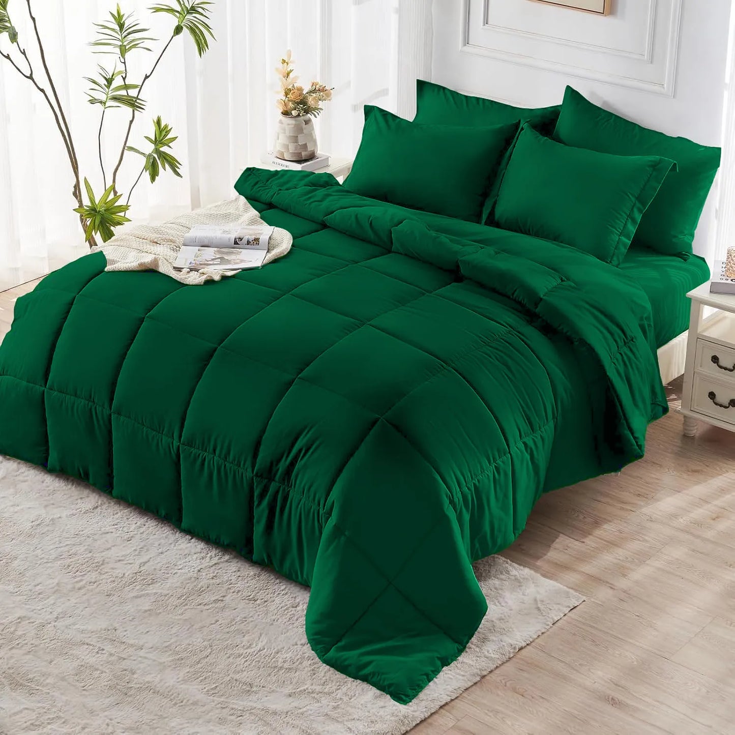 Zhejiang Reversible Comforter Set All Season Bedding Shams