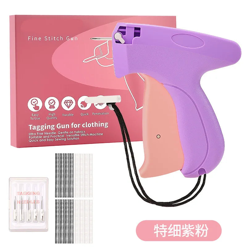 Quick Clothing Fixer Sewing Gun Handheld Garment Stitch Tool Quilt Holder Fastener Tag Fixing Tool for Clothes