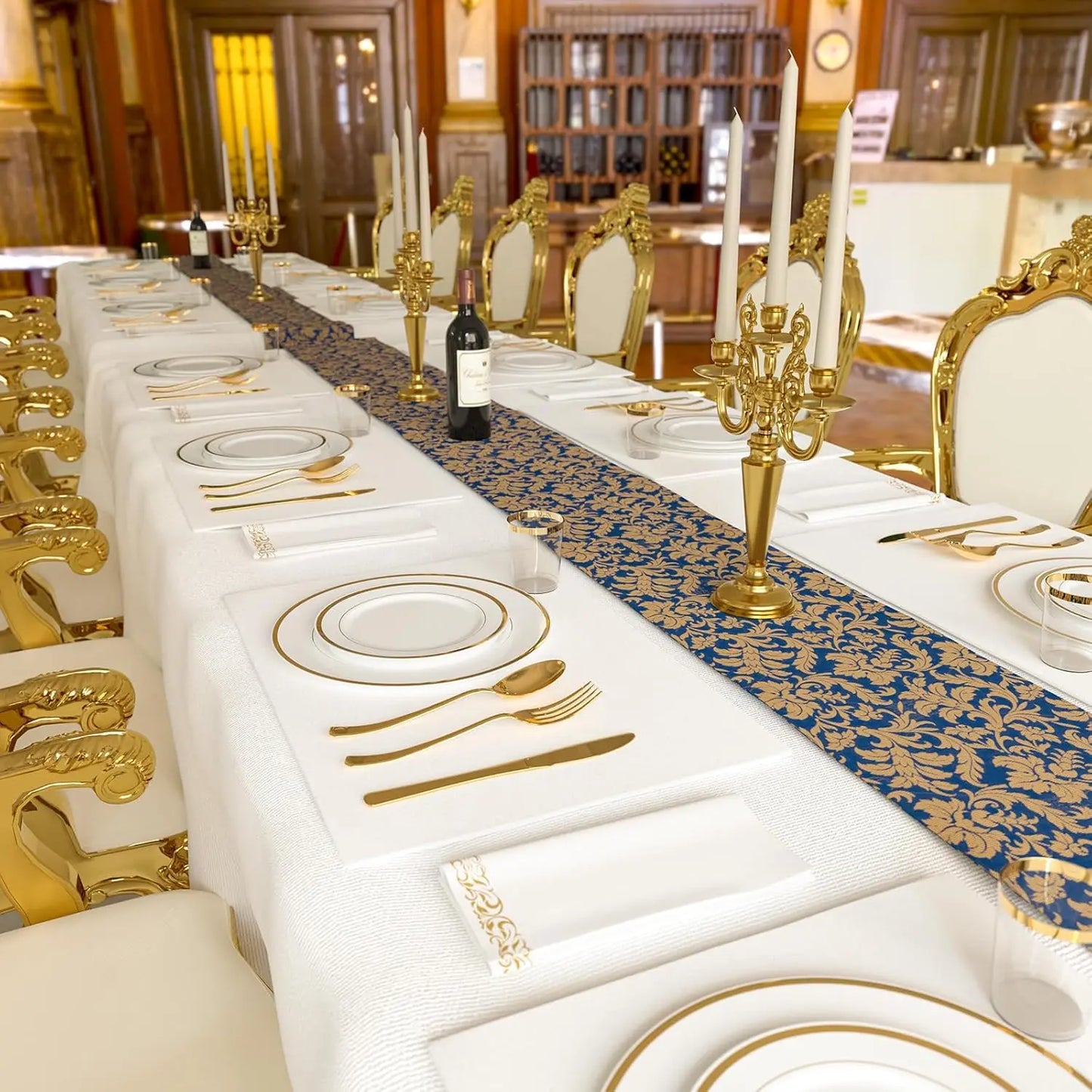 350 Or 700 Piece Disposable Plastic Tableware Set For Parties And Restaurants Themed Decor For Christmas And Halloween