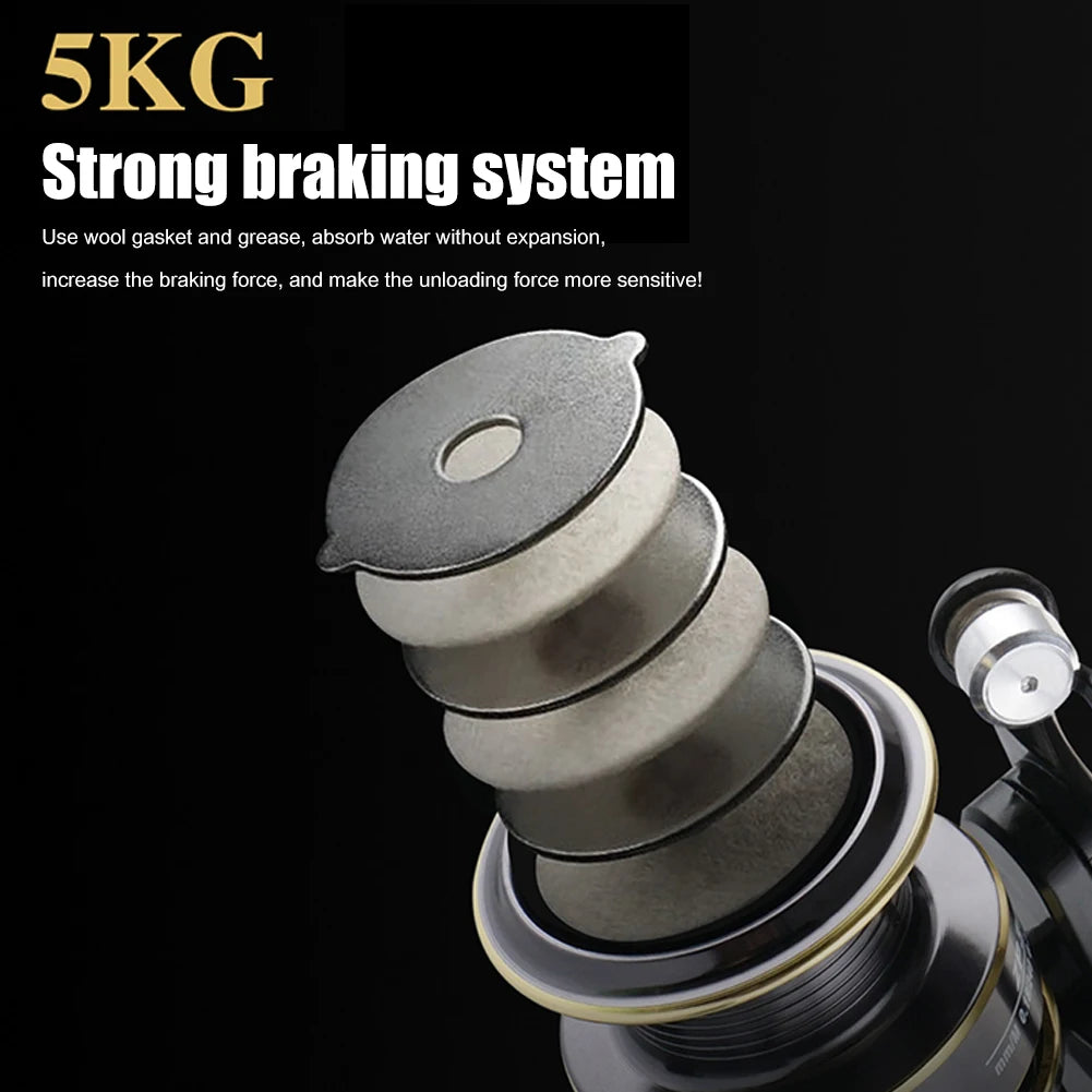 APWIKOGER ZP 500 800 Series EVA Grip Ultra Lightweight Reel