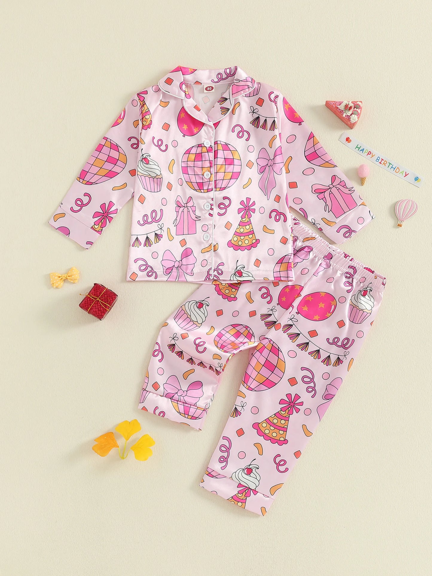Two Piece Baby Pajamas Set For Boys Christmas Sleepwear Long Sleeve Button Down Tops And Pants 0 To 12 Months