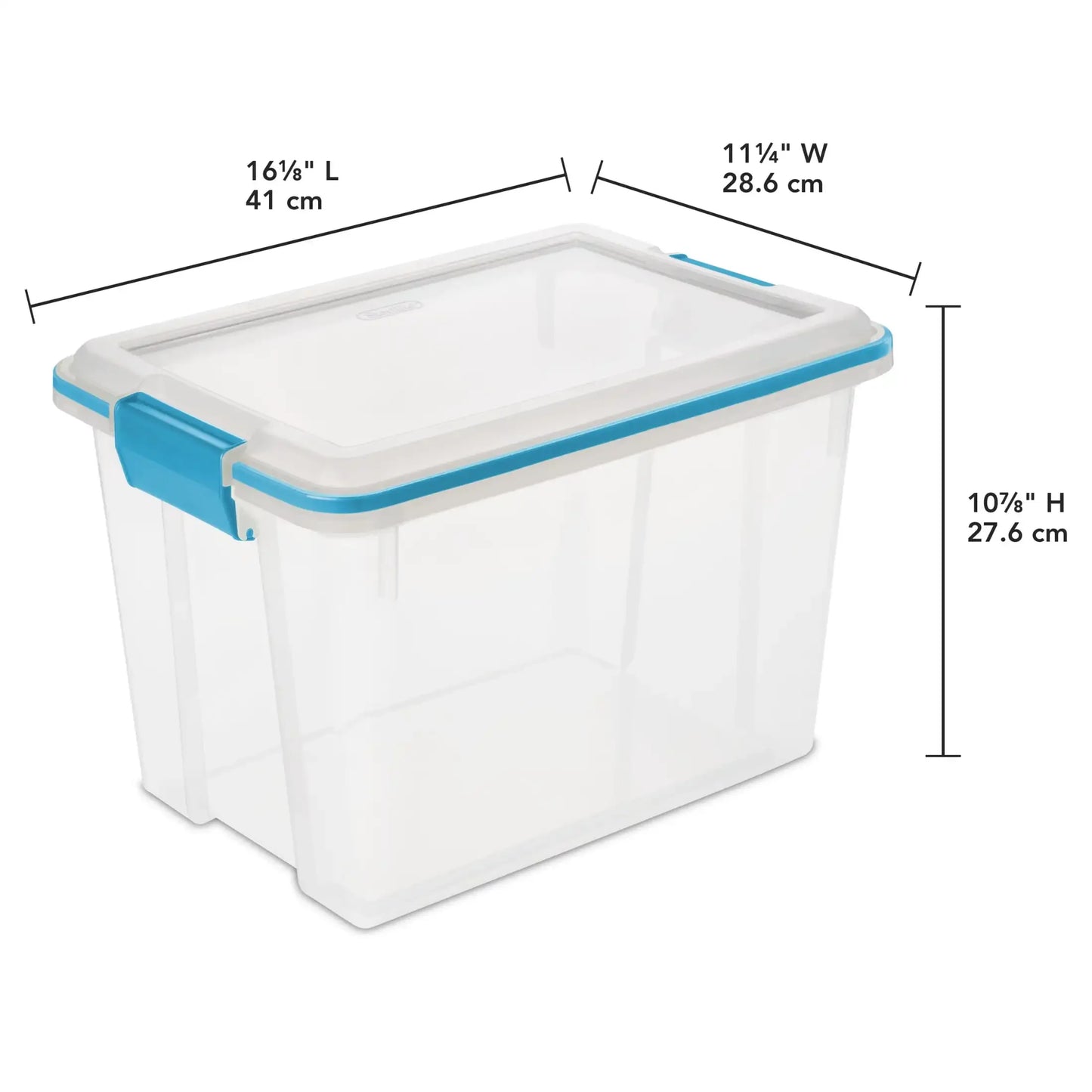 Hign-concerned Gasket Box Clear Weatherproof Storage Bin