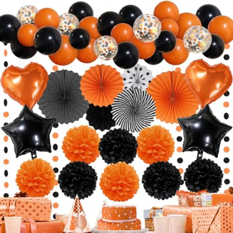 Party Decorations, Paper Pompom Balloon Garland Party Supplies for Women Girl Party Birthday Valentine's Day Baby Shower Bachel