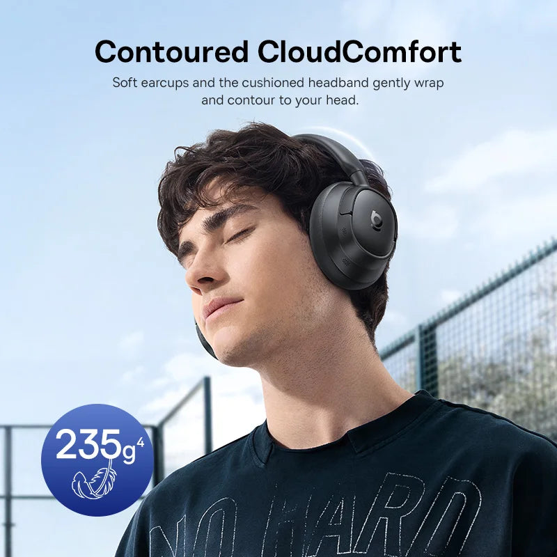 Baseus Adaptive Hybrid Noise Cancelling Headphones With Hi Res LDAC Audio