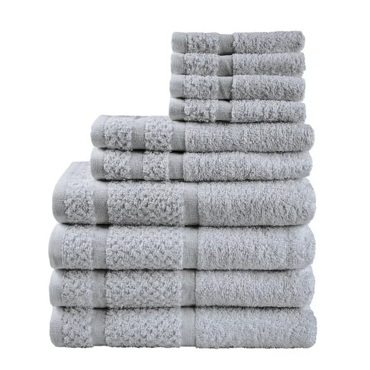 Guangdong 10 Piece Towel Set Ultra Soft Durable Cotton