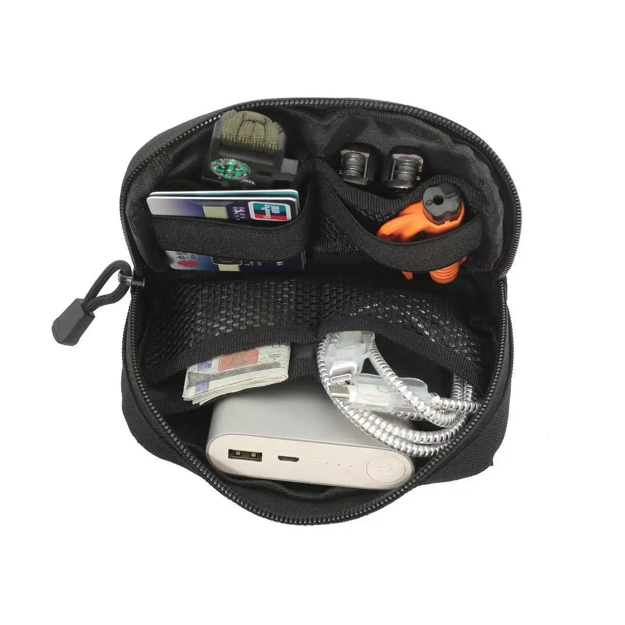 Tactical Molle Admin Pouch EDC Tool Bag Medical Pouch Waist Fanny Pack Camping