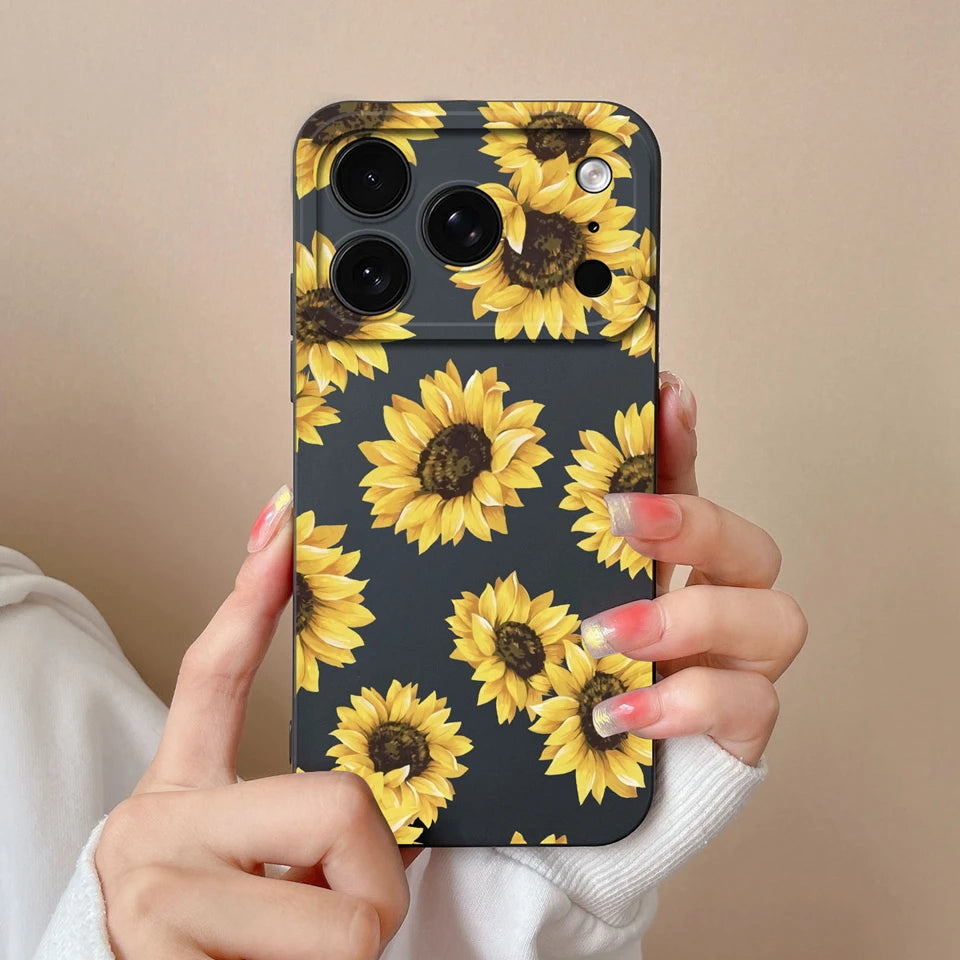Lighthouse Daisy Sunflower Anti-Fingerprint Case For iPhone 17 Pro Max