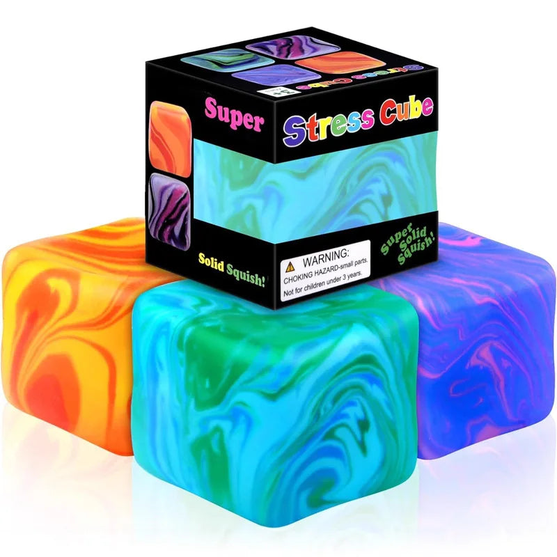 Texture Block Maltose TPR Squishy Stress Relief Toy