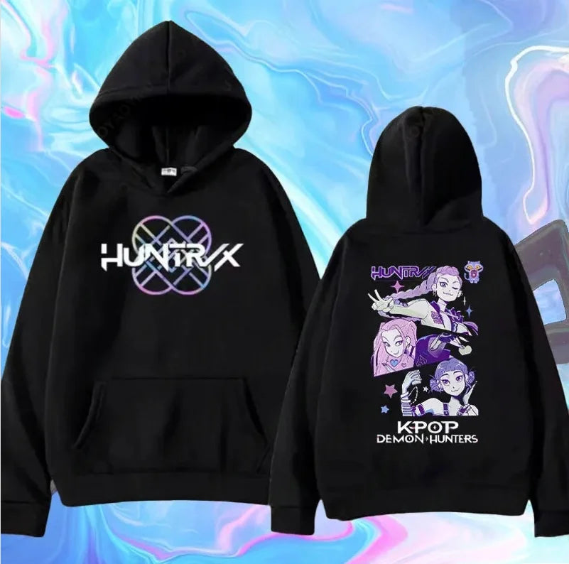 CN Anhui Devil Hunter Hoodie Y2K Streetwear Sweatshirt