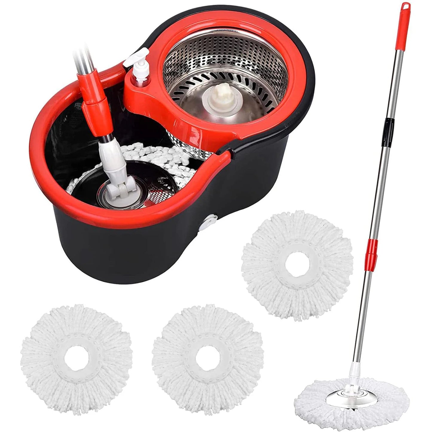 Zhejiang Spin Mop Bucket Set With Wring System For Floors