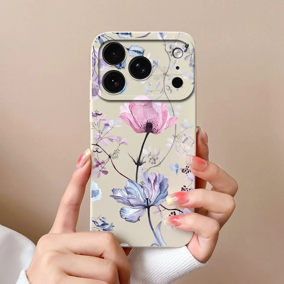 Lighthouse Daisy Sunflower iPhone 17 Pro Max Case Anti-Fingerprint