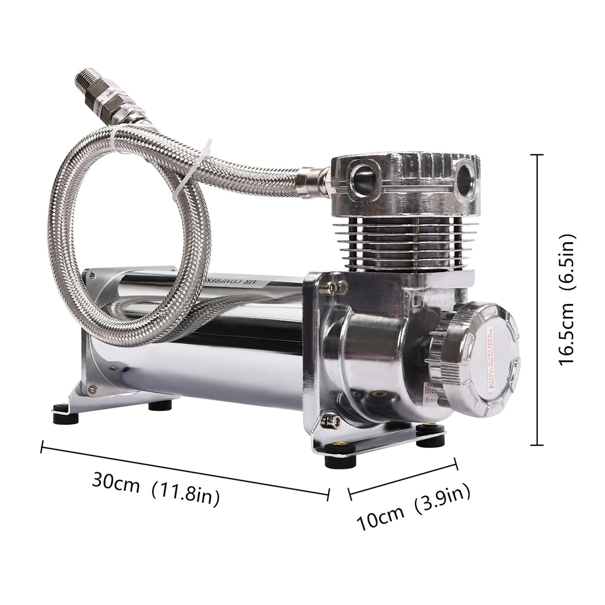200-300 W Air Suspension Compressor, 50 L/Min 200 Psi Air Compressor Kit, 12 V 23 A High-Performance Compressor