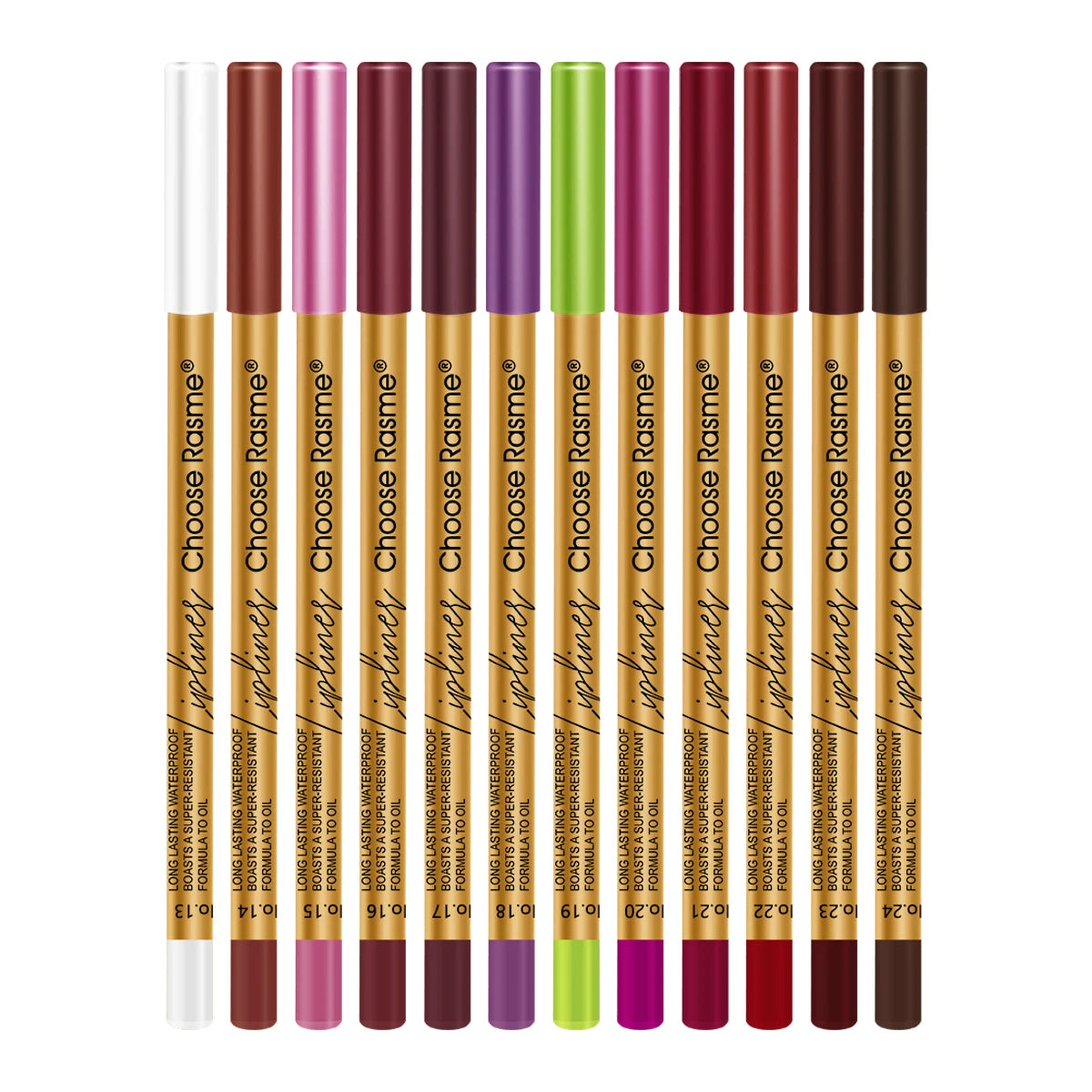 36Color Matte Lip Liner Pencil Set, Long Lasting Waterproof Smooth Lip Liners, Velvet Lip Pencils for Lips Makeup, Nude Red Brown Lip Liner Kit for Women Daily Party Cosmetics