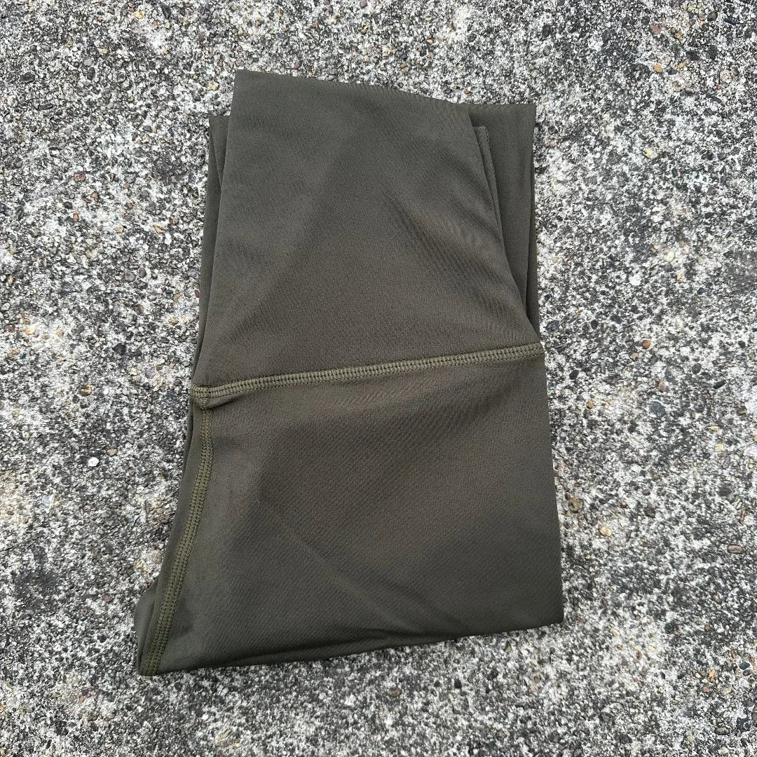 Women High Waist Yoga Leggings With Back Pocket For Gym