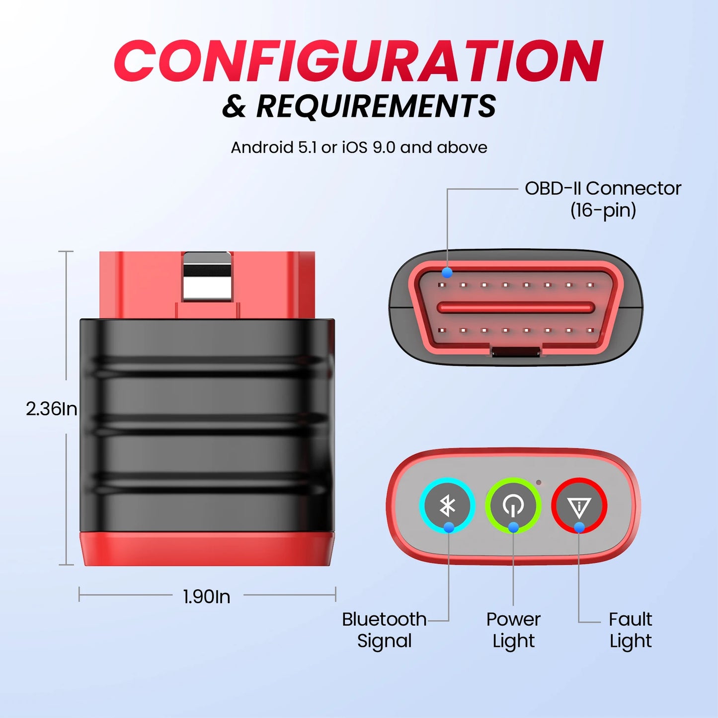 Thinkcar Thinkdiag Mini OBD2 Scanner Bluetooth All System Diagnostics