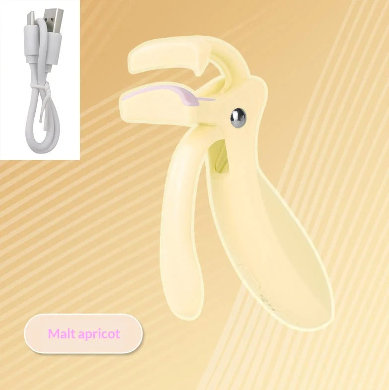 Electric Heated Eyelash Curler Professional Beauty Tool Fast Heating Long Lasting Curl for All Makeup Scenarios