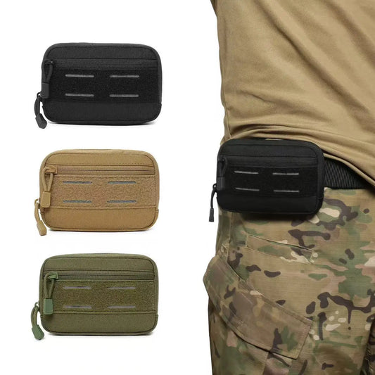 Tactical Molle Admin Pouch EDC Tool Bag Medical Pouch Waist Fanny Pack Camping