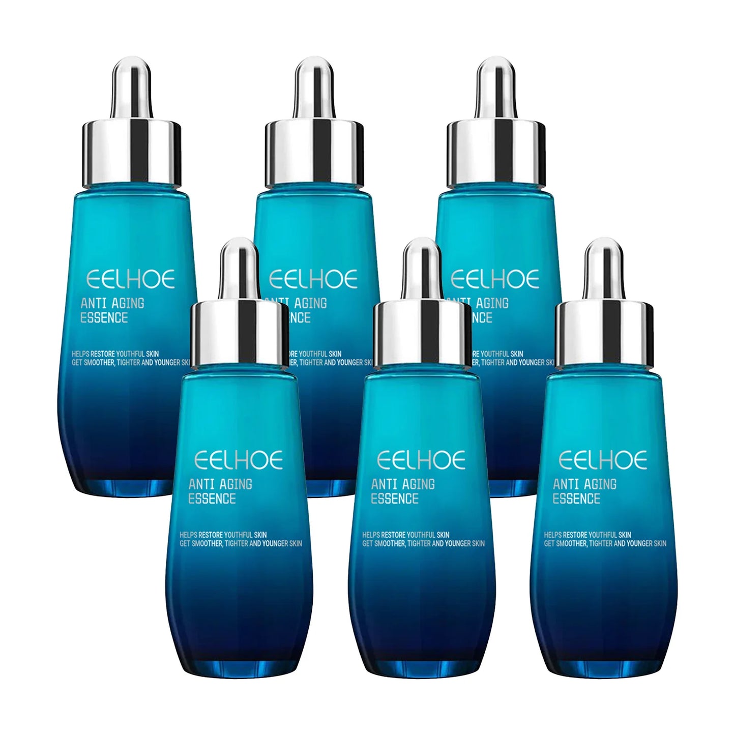 EELHOE Hyaluronic Acid Essence Skin Renewal Reduce Fine Lines Wrinkles Anti Sagging Skin Moisturizing Korean Daily Facial Care