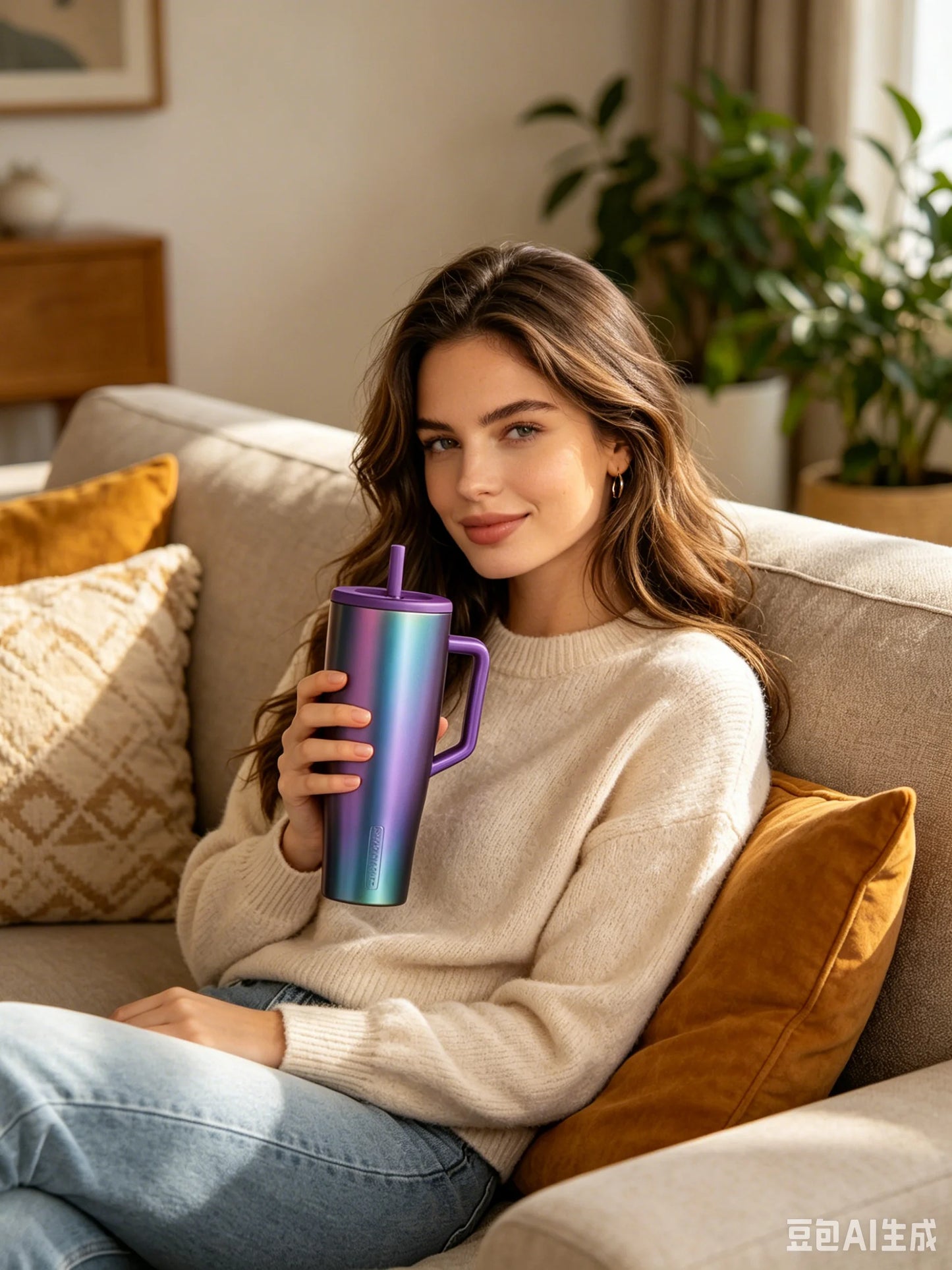 Brümate Era Leakproof Insulated Stainless Steel Handle Tumbler