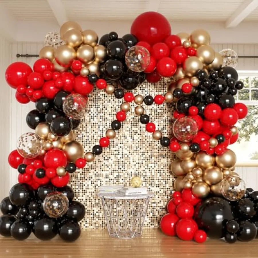 Balloon Arch Kit, 162pcs Light Clear Balloons for Wedding Bridal Shower Baby Shower Gender Reveal Baby Boy Birthday Party Decor