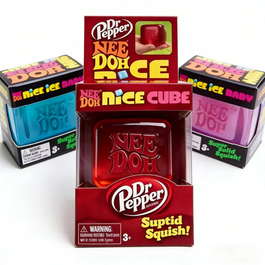 Schylling Needoh Nice Cube Sensory Toy Anti Stress Relief Blocks