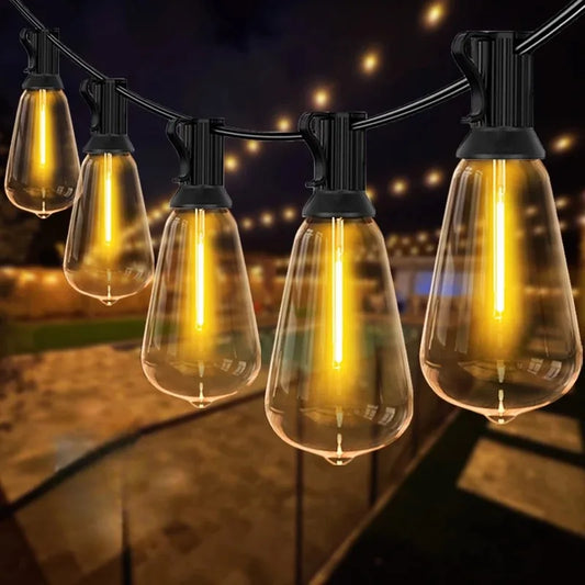 MIMIRGB LED ST38 Ball String Lights Waterproof Outdoor