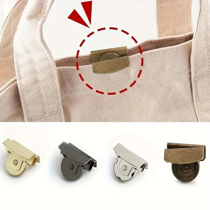8-Piece Bag Snap Accessories Magnetic Buckle, Bag Snap Hidden Button Seam-Free Button Snap 2030