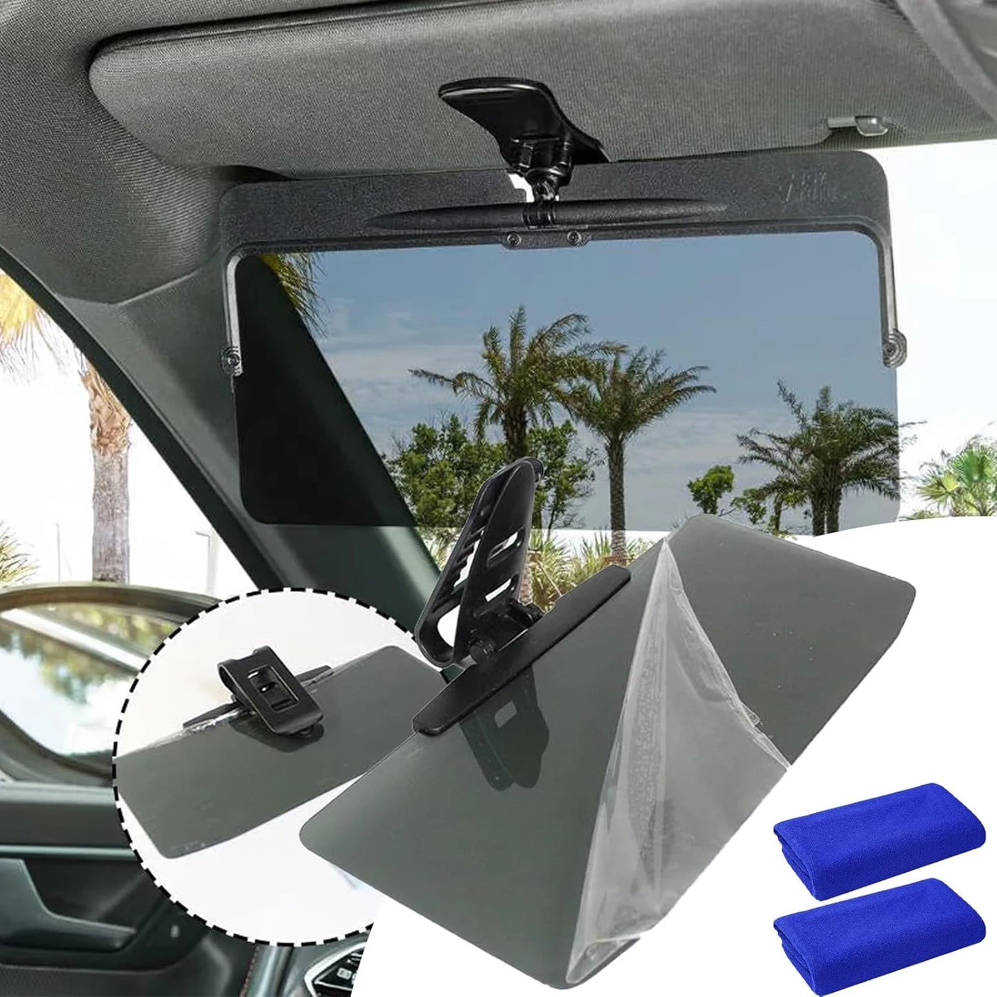 Hign Concerned Car Sun Visor Extender Polarized Sunshade
