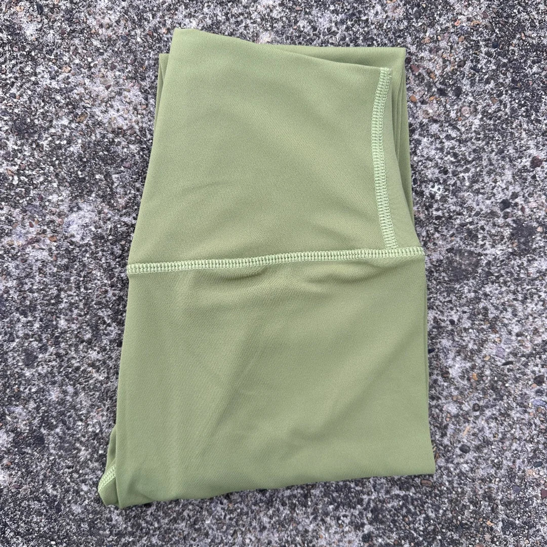 Women High Waist Yoga Leggings With Back Pocket For Gym