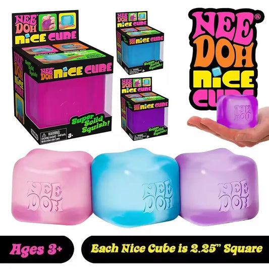 Needoh Nice Cube Sensory Toy for Anxiety Relief and Focus