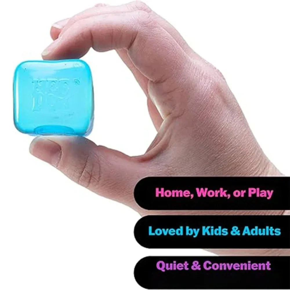 Schylling Needoh Nice Cube Sensory Toy Stress Reliever Pinching Puzzle Solving Venting Block Children's Souvenir Educational Toy