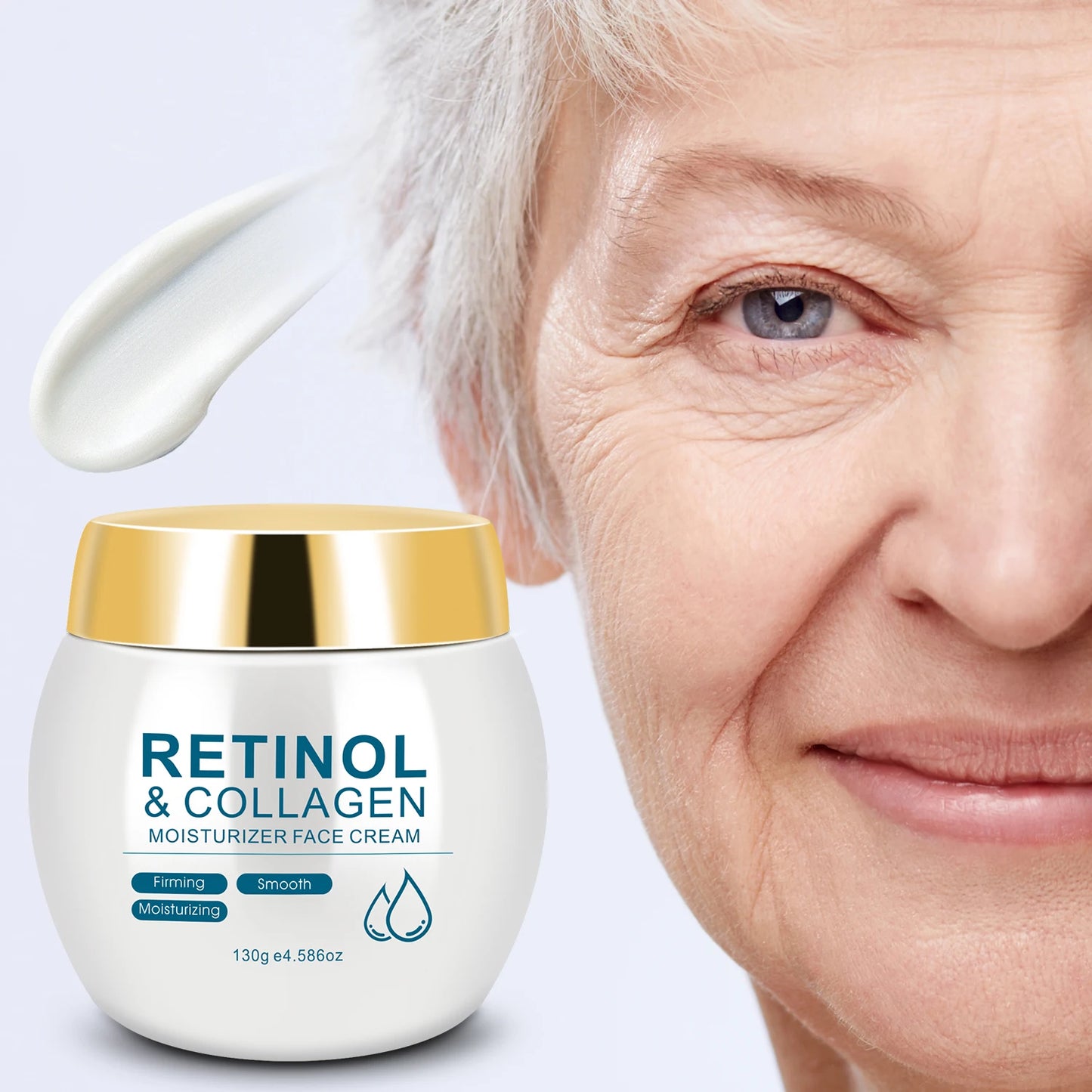 Retinol Moisturizing Cream Firms & Smooths Make the Skin Appear Lighter, Brighter, or More Radiant