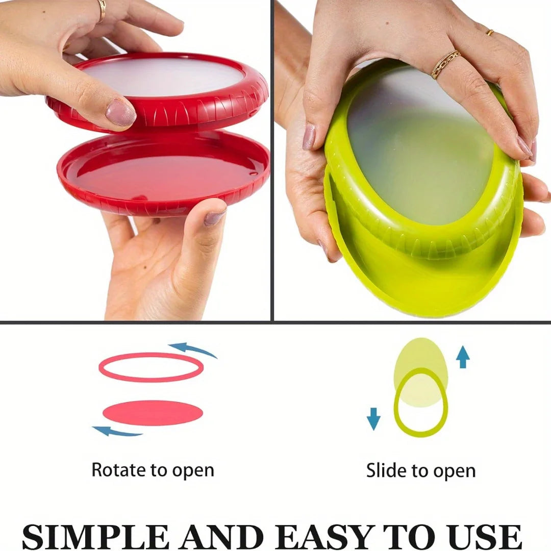 Avocado Saver And Onion Storage Silicone Fruit Box Set