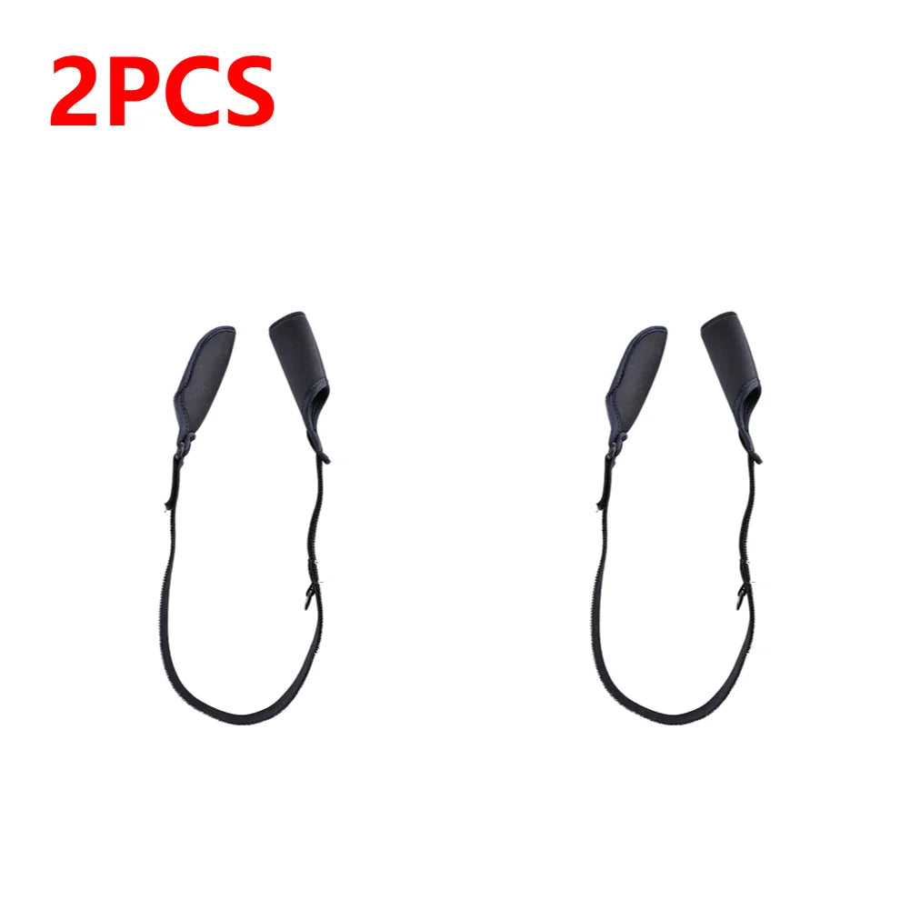 1-10PCS Fishing Rod Protection Sleeves Luya Bundle Rod Belt Adjustable Fishing Rod Sleeves Cover Strap Rod Organizer Fish Tool