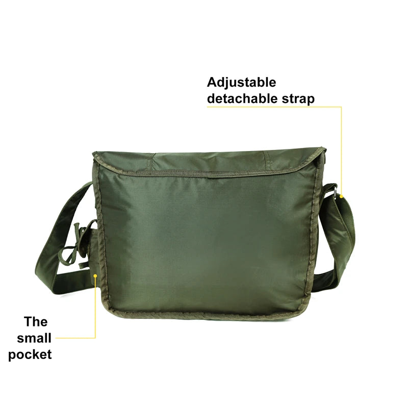 LQARMY Tactical Shoulder Sling Bag Nylon Waterproof Outdoor Daypack