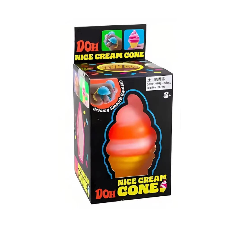 Schylling Needoh Nice Cube sensory toy, stress relieving block, pinch, relieve stress, puzzle and release