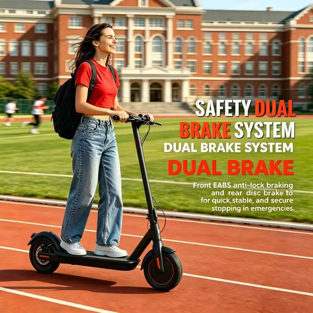Adult Electric Scooter -max 20 Miles Range, Foldable App-Enabled E-Scooter