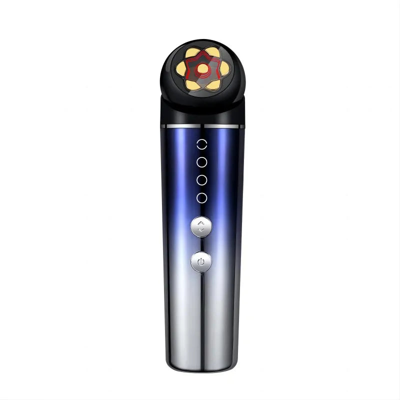 6 In 1 EMS Microcurrent Facial Massager Sonic Vibration Face Lifting Machine LED Photon Skin Tighten Beauty Device 2027