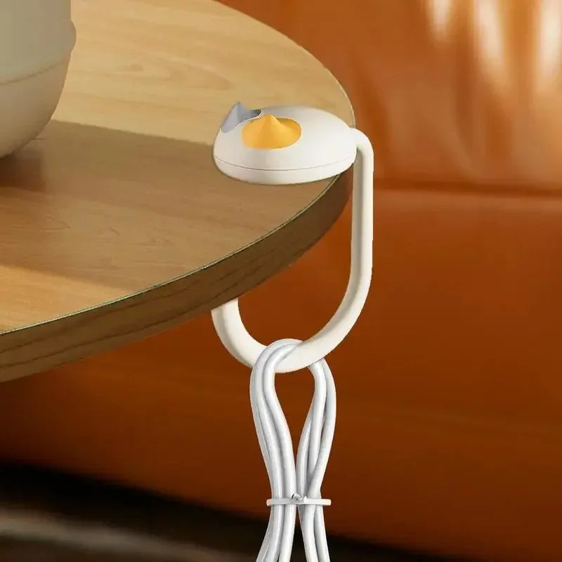 Cat Tail Purse Hook Portable Multifunctional Table Hook