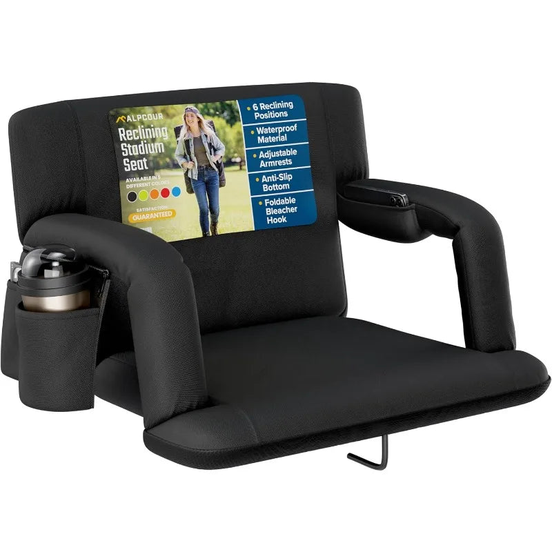 YTYIN Alpcour Reclining Stadium Seat With Back Support