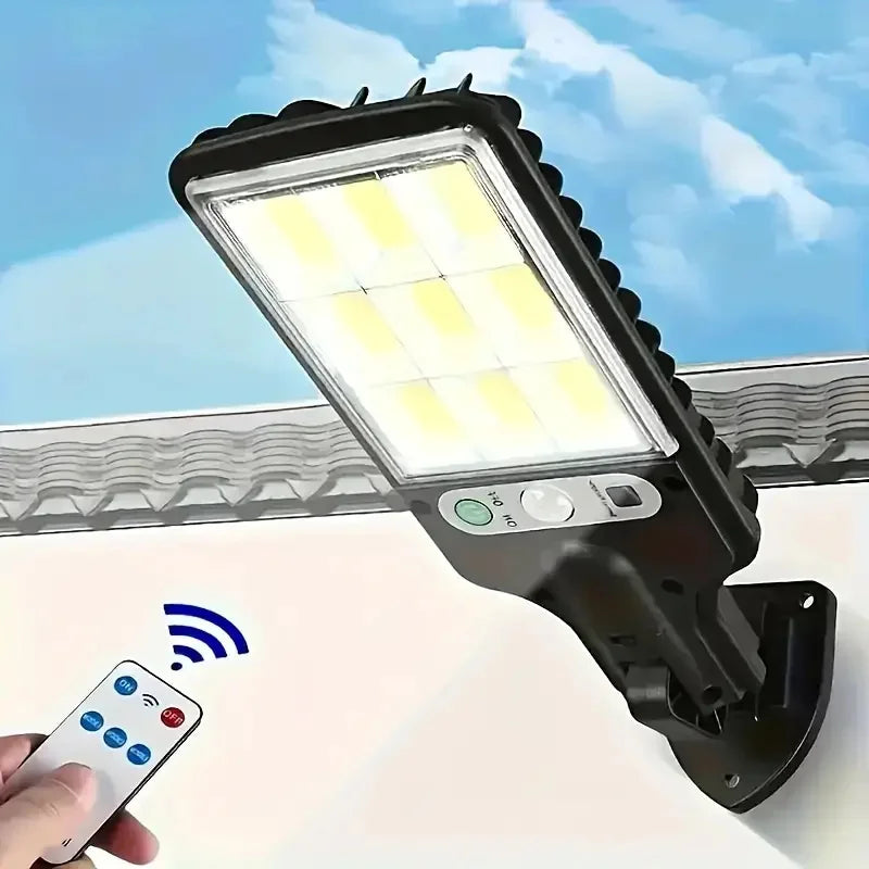 Solar Outdoor LED Wall Light With Motion Sensor Waterproof