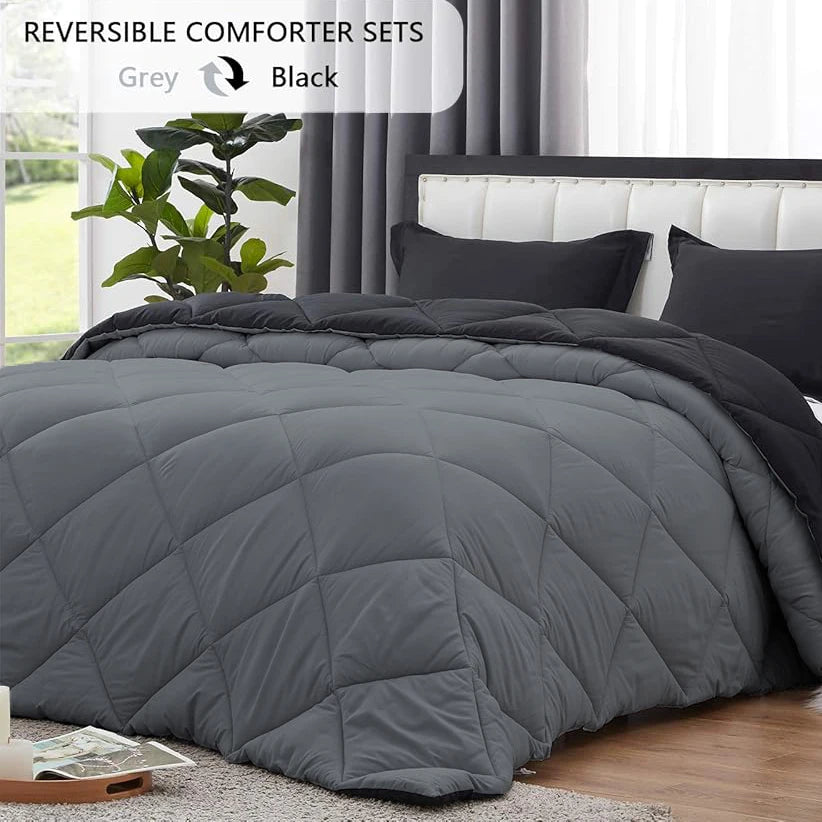 Zhejiang Reversible Comforter Set All Season Bedding Shams