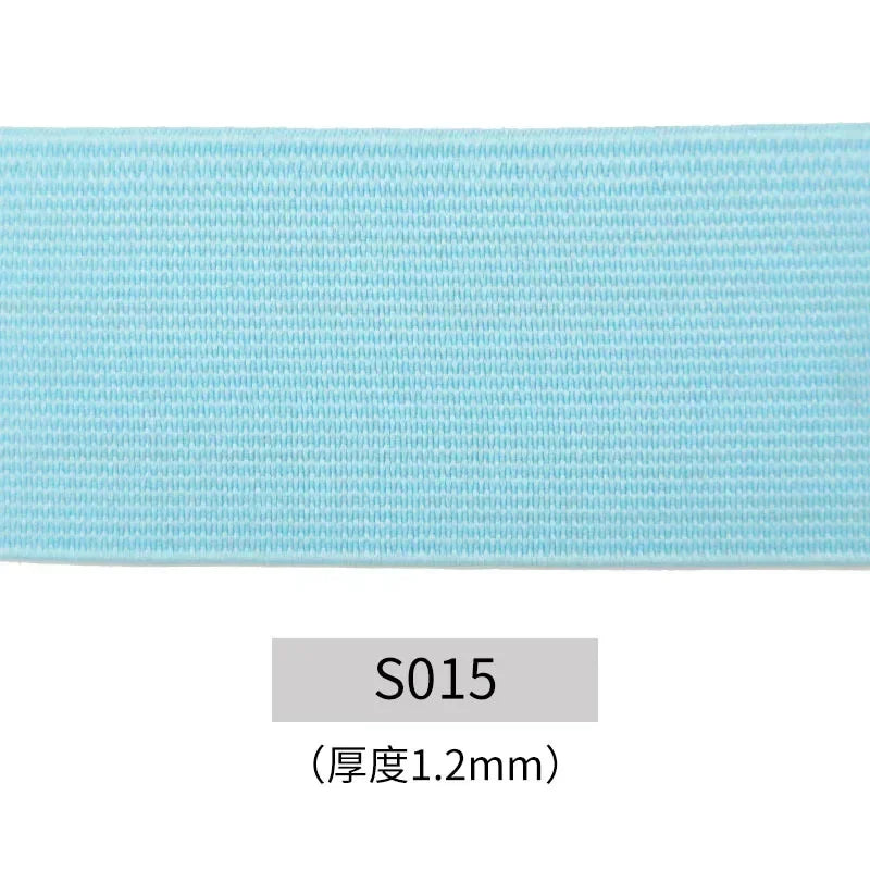 3/5M 25/30/40/50mm Flat Elastic Band for Sewing Pants Waistband Rubber Cord Tape Stretch Webbing Bands DIY Clothes Accessories